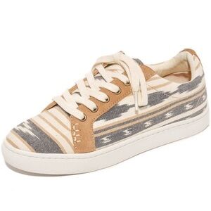 Soludos Ibiza Southwest Print Canvas & Suede Sneakers 6
